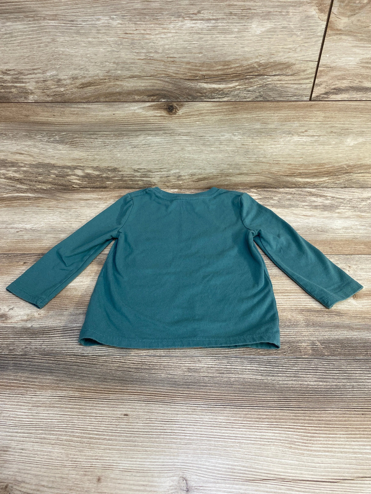 Cat & Jack Rainbow Shirt Green sz 2T