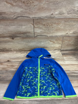 NEW Lands' End Full-Zip Fleece Jacket Blue sz 3T