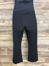 Old Navy Maternity Full-Panel Stevie Straight Pants Black sz Large