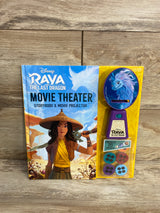 NEW Disney Raya and the Last Dragon Movie Theater Storybook & Movie Projector