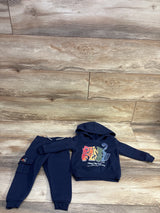 Pink Floyd 2pc Pullover Sweatshirt & Joggers Navy sz 12m