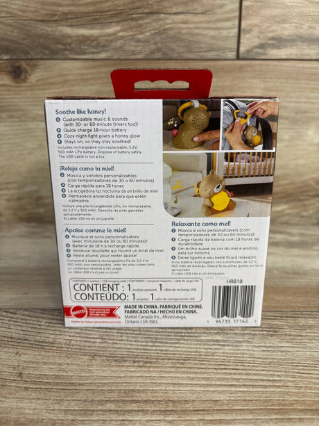 NEW Fisher Price Beary Soothing Portable Sound Machine - Me n Mommy To Be
