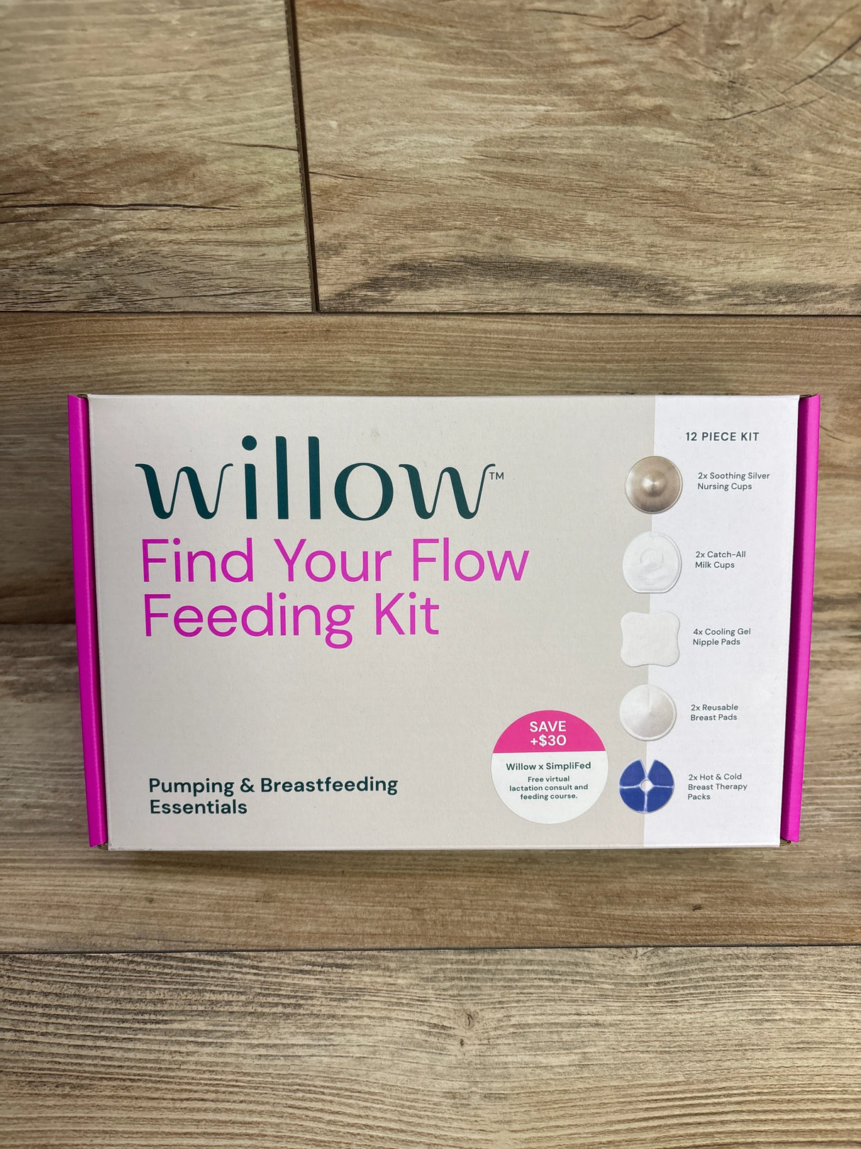 NEW WILLOW Find Your Flow Feeding Kit 12pc