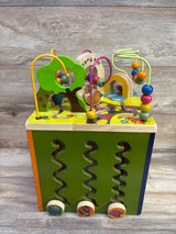 B. toys Zany Zoo Wooden Activity Cube