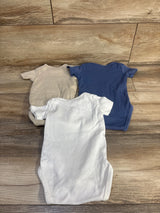 H&M 3pk Bodysuits Beige sz 6m