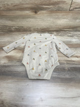 Baby Gap Bear Print Bodysuit Beige sz 6-12m