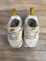 Nike Air Max 1 EasyOn TD 'White Light Orewood Brown' Sneakers sz 4c