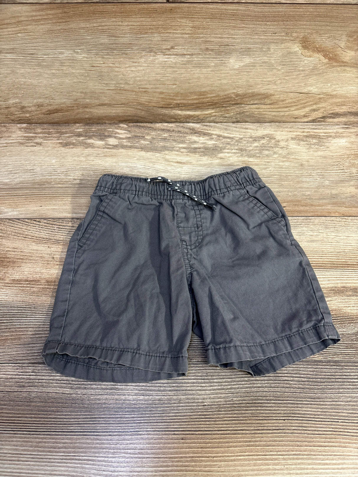 Cat & Jack Drawstring Woven Shorts Grey sz 3T - Me n Mommy To Be