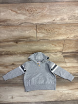 Cat & Jack Sweater Knit Hoodie Grey sz 2T