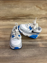 Nike Air Max 90 Leather TD 'White Photo Blue' Sneakers sz 4c