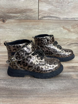 OshKosh Cheetah Print Lace-Up Boots 12c