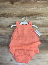 NEW Carter's 2pc Knit Tank Top & Bloomer Set Pink sz 18m