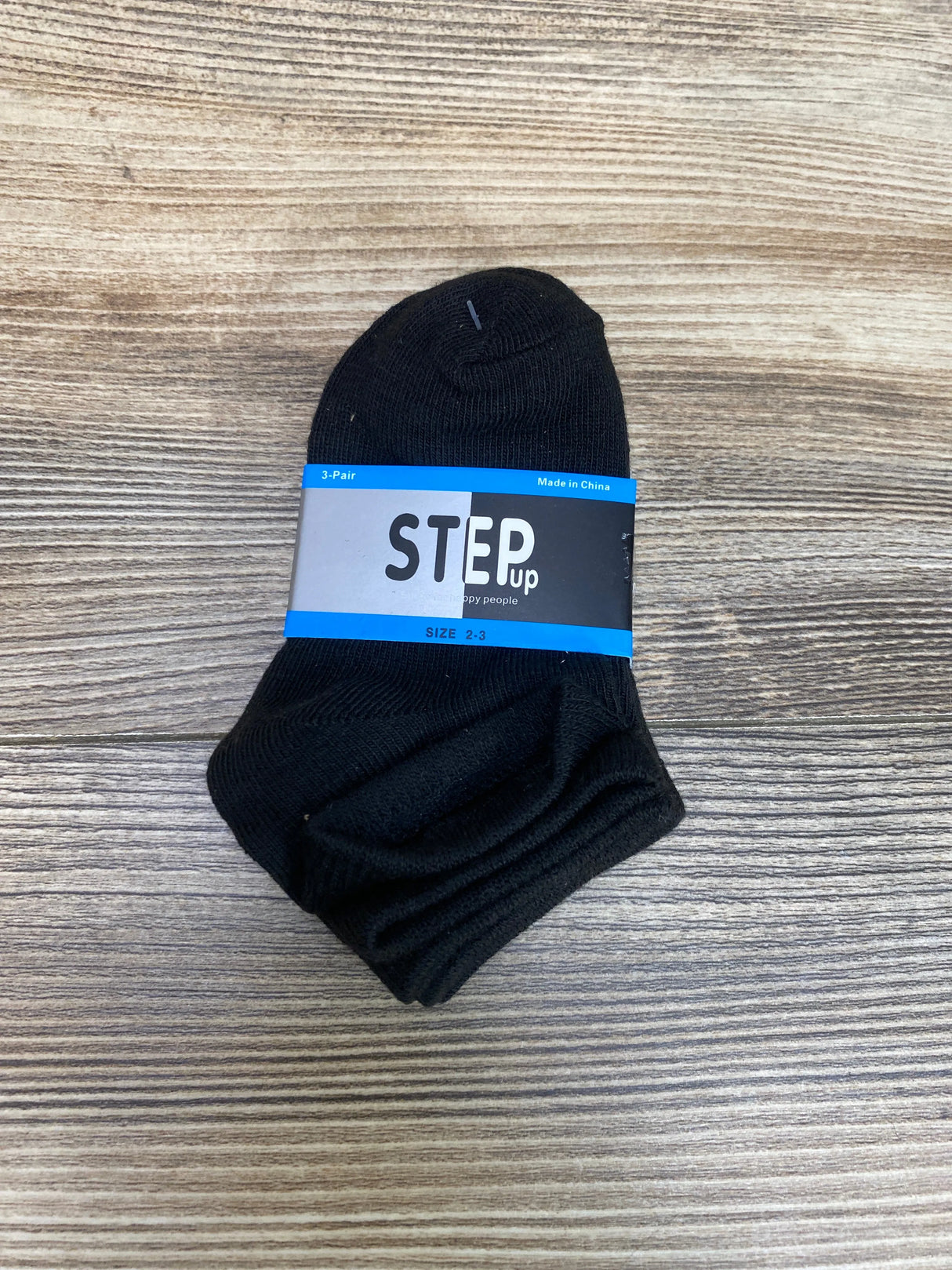 NEW Step Up Pattern Socks 3Pk sz 2-3