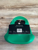 NEW Tunno Tots 'Happy Holla Days' Green Silicone Bib