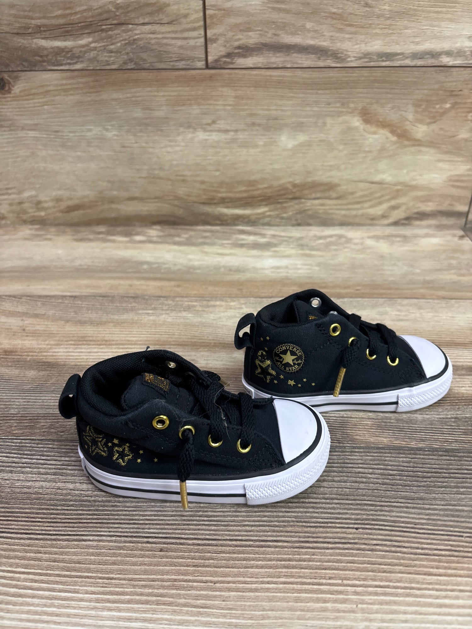 Converse Chuck Taylor All Star Street Mid Sneakers Star Black sz 5c