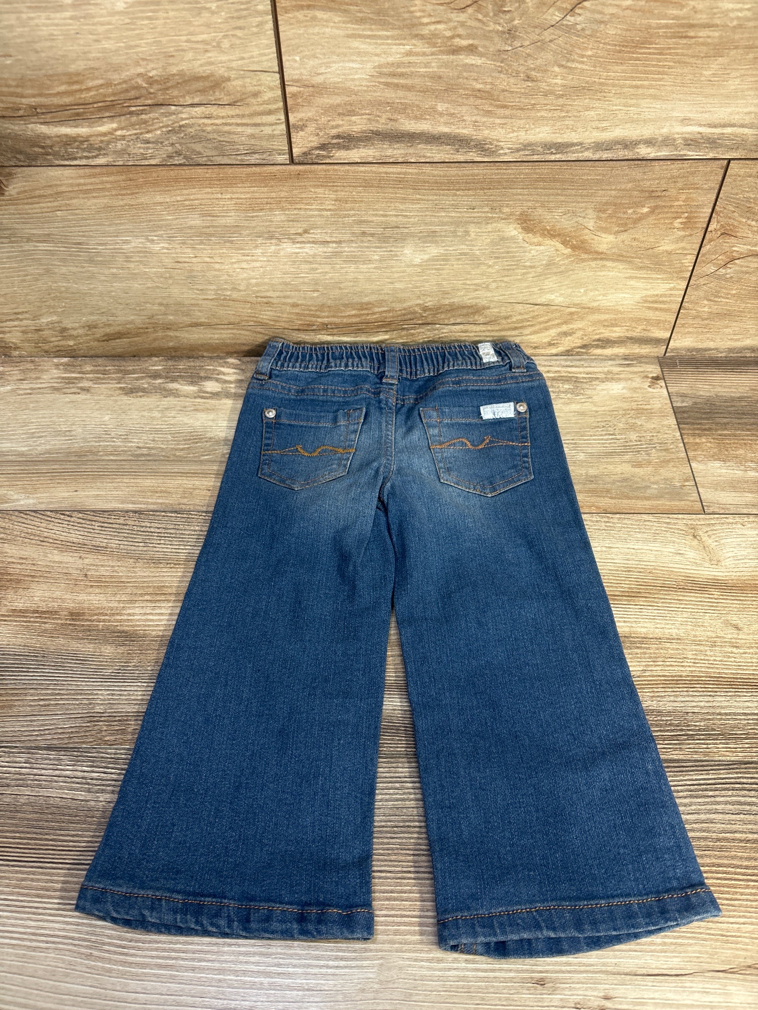 7 For All Mankind Front Patch Pocket Jeans Blue sz 24m
