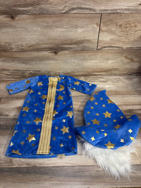 Halloween 3pc Li'l Wizard Costume Blue sz 6-9m - Me n Mommy To Be