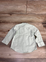 H&M Button Up Shirt Mint sz 5T