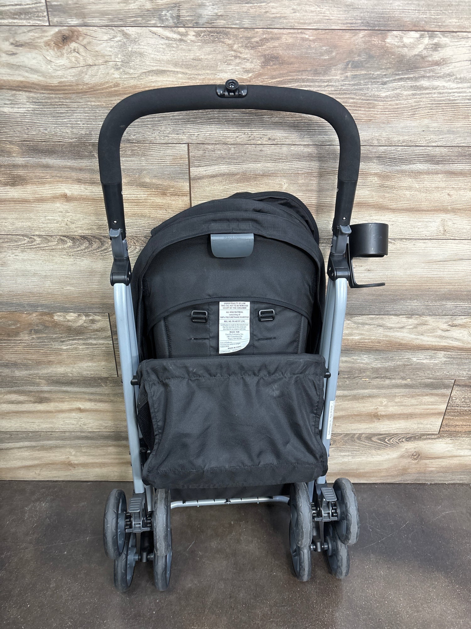 Evenflo Reversi Reversible Lightweight Stroller in Altair Black