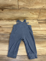 Carter's Waffle Knit Overalls Blue sz 12m