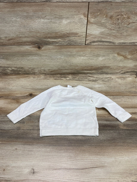 H&M Hi! 5 Shirt White sz 4-6m - Me n Mommy To Be