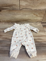 Carter's Floral Coverall Ivory sz 3m