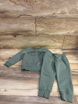 Disney The Lion King 2pc Sweatshirt & Joggers Set Green sz 2T