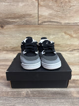 NEW Air Jordan 4 Retro TD 'Fear' Sneakers sz 4c