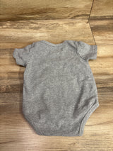 Daddy's Future Lifting Buddy Bodysuit Grey sz 6-12m