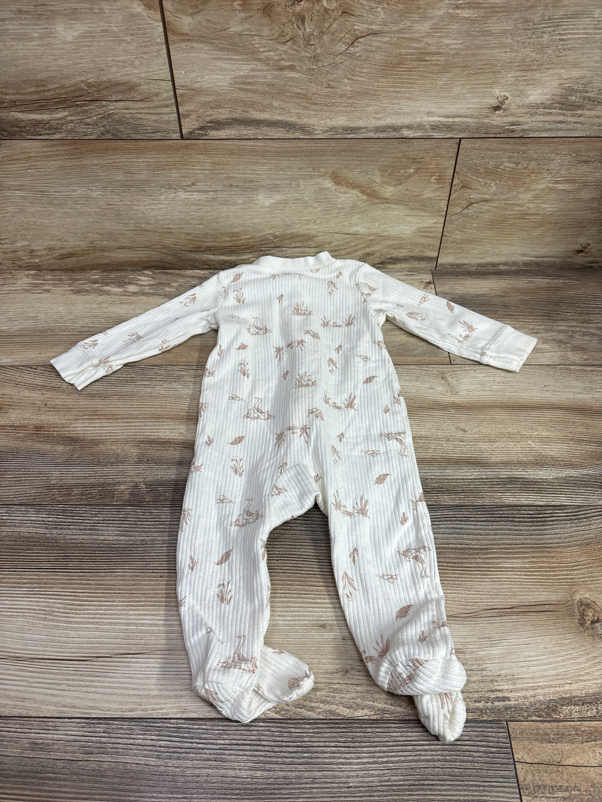 Carter's Ribbed Sleeper Ivory sz 9m