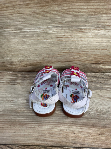 Bebettos Girl's Floral Sandals White sz 5c - Me n Mommy To Be