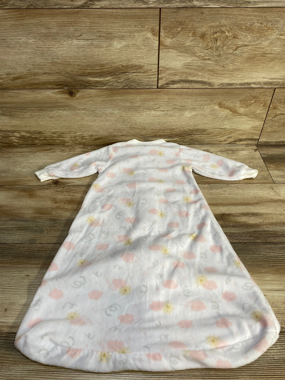 Yoga Sprout Fleece Sleep Sack White sz 0-9m - Me n Mommy To Be