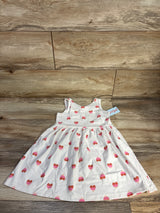 NEW Cat & Jack Hearts Tank Dress Cream sz 4T