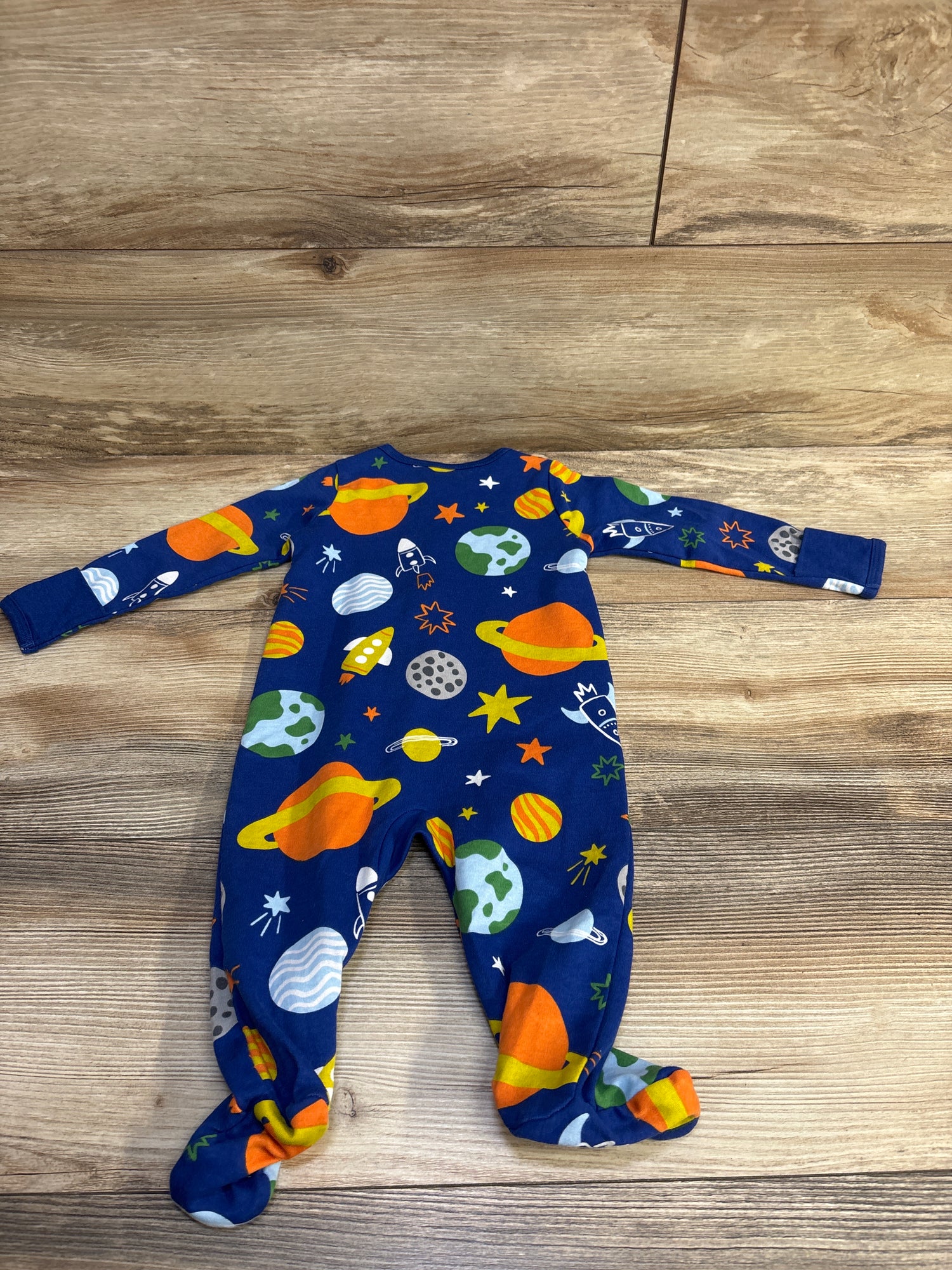Wonder Nation Sleeper Blue sz 3-6m