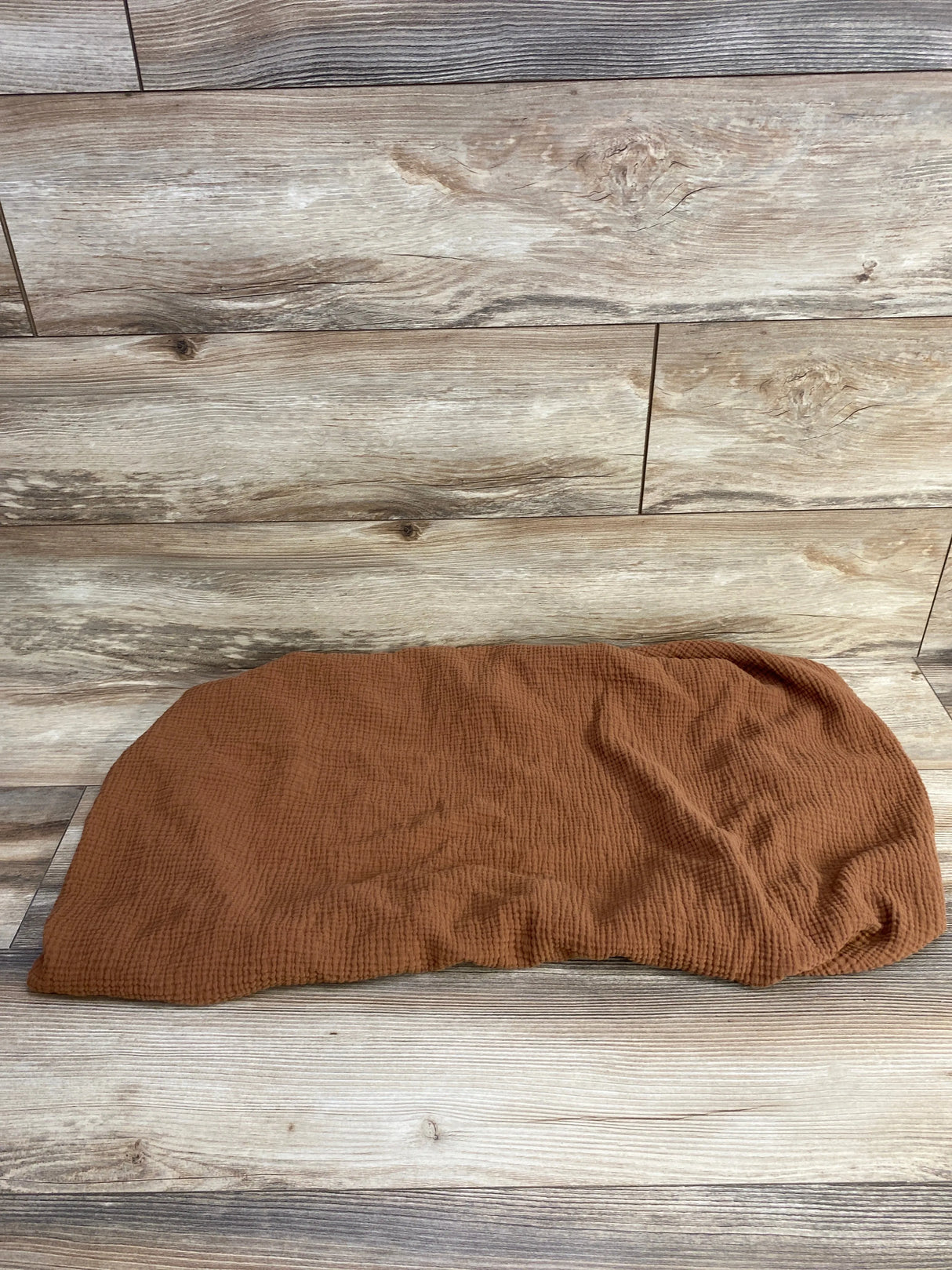 Blissful Diary Muslin Mini Crib Sheet, Brown 38 ''x 24 '