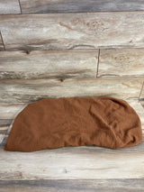 Blissful Diary Muslin Mini Crib Sheet, Brown 38 ''x 24 '