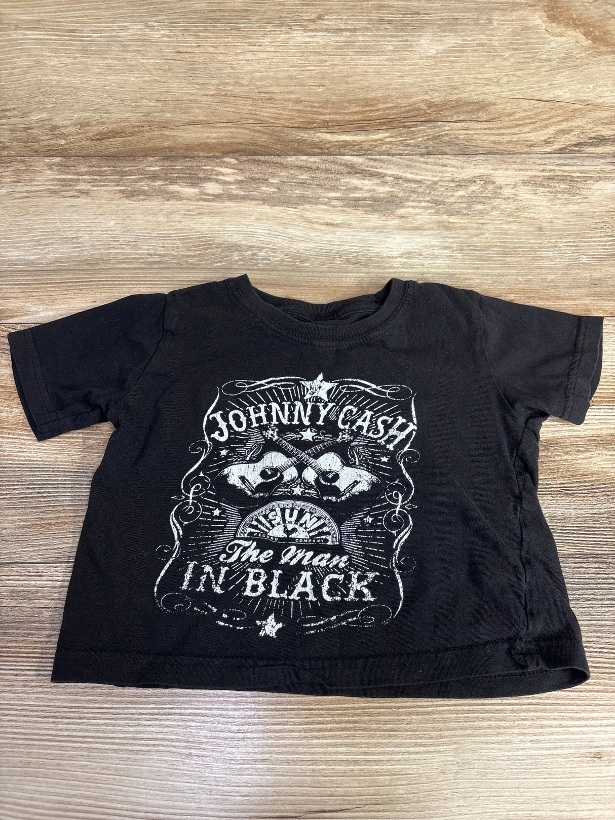 Johnny Cash Graphic Shirt Black sz 18m