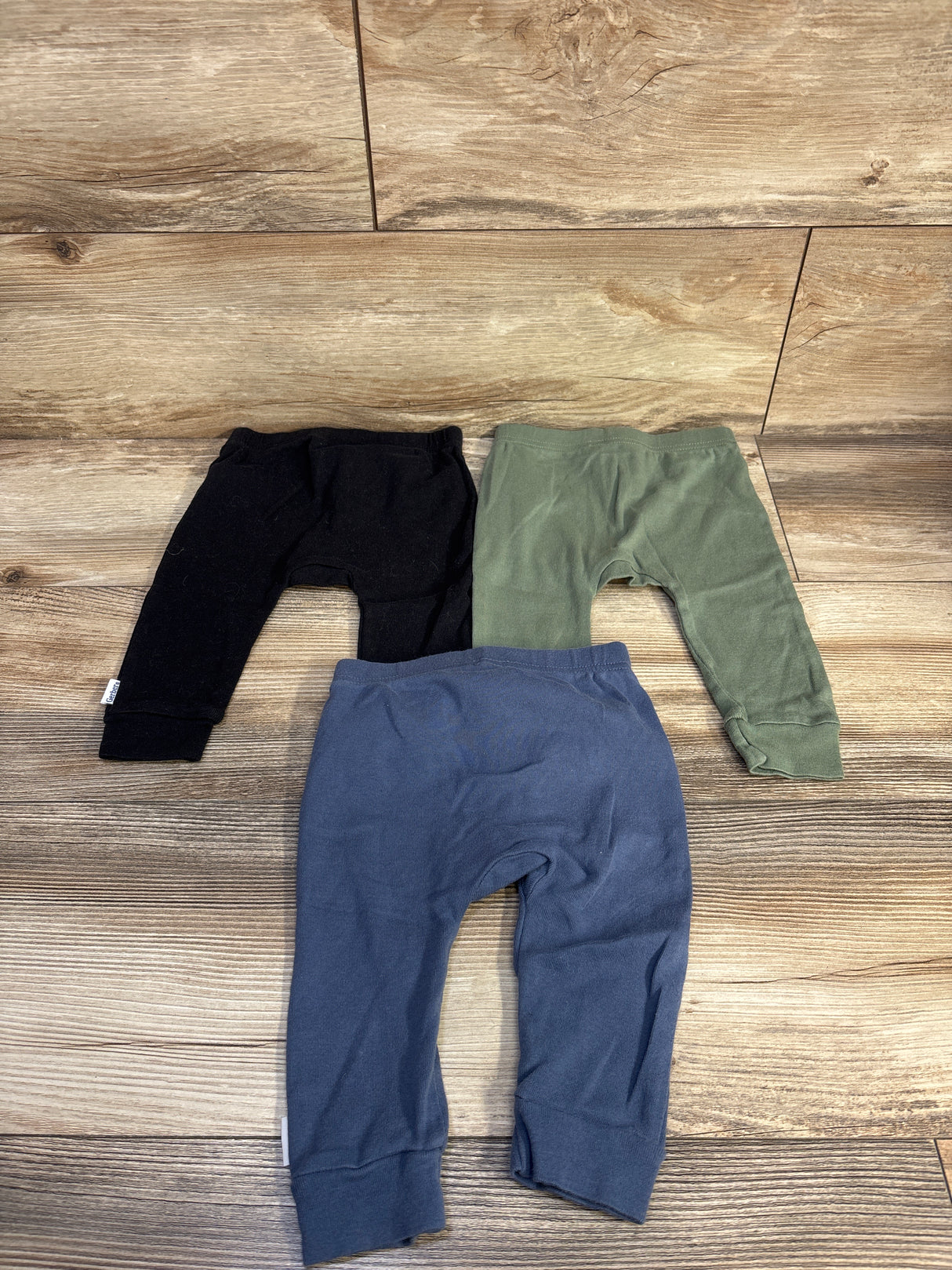 Gerber 3pk Pants Green sz 6-9m