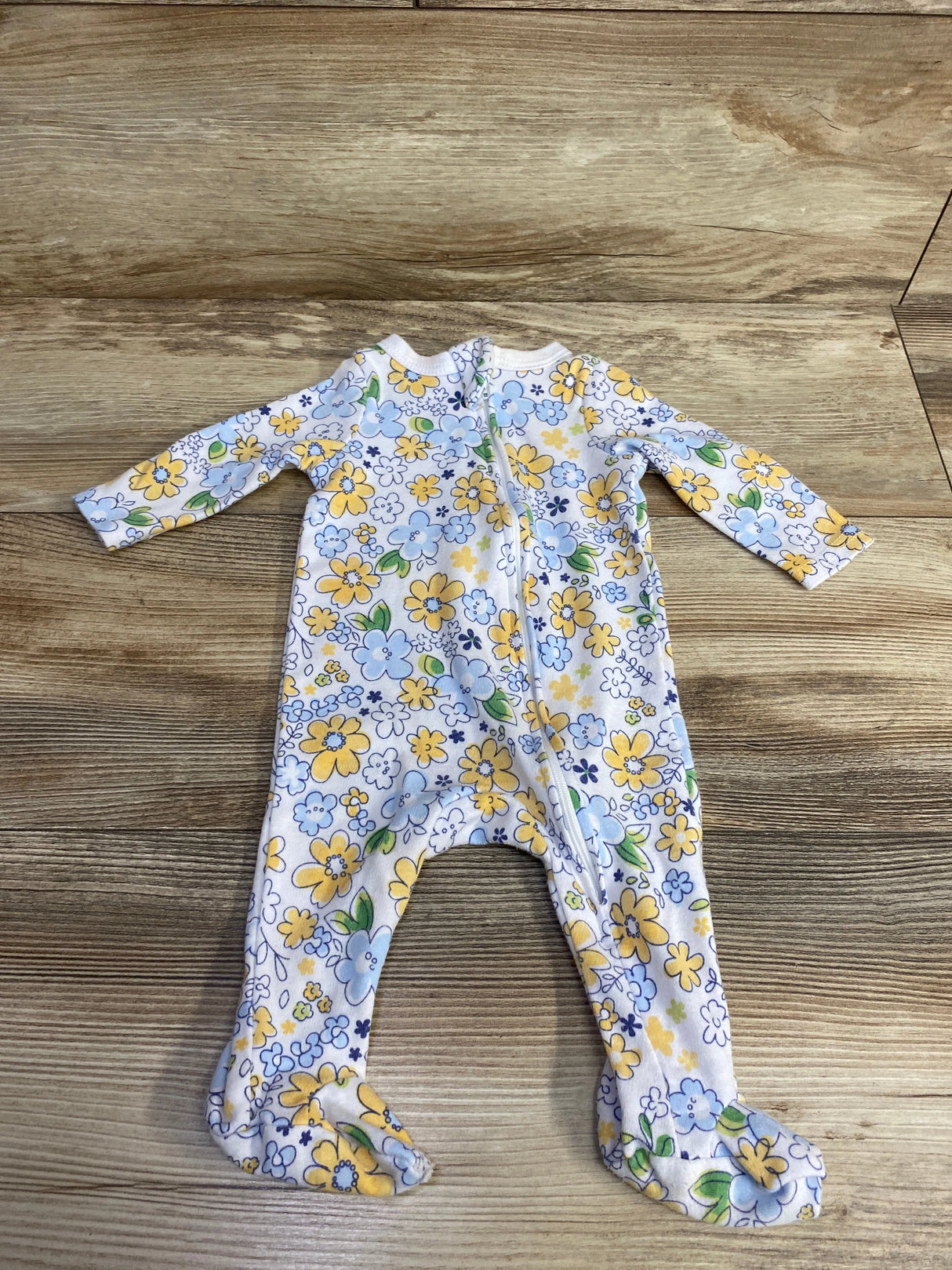 Nine West Floral Sleeper White sz 0-3m