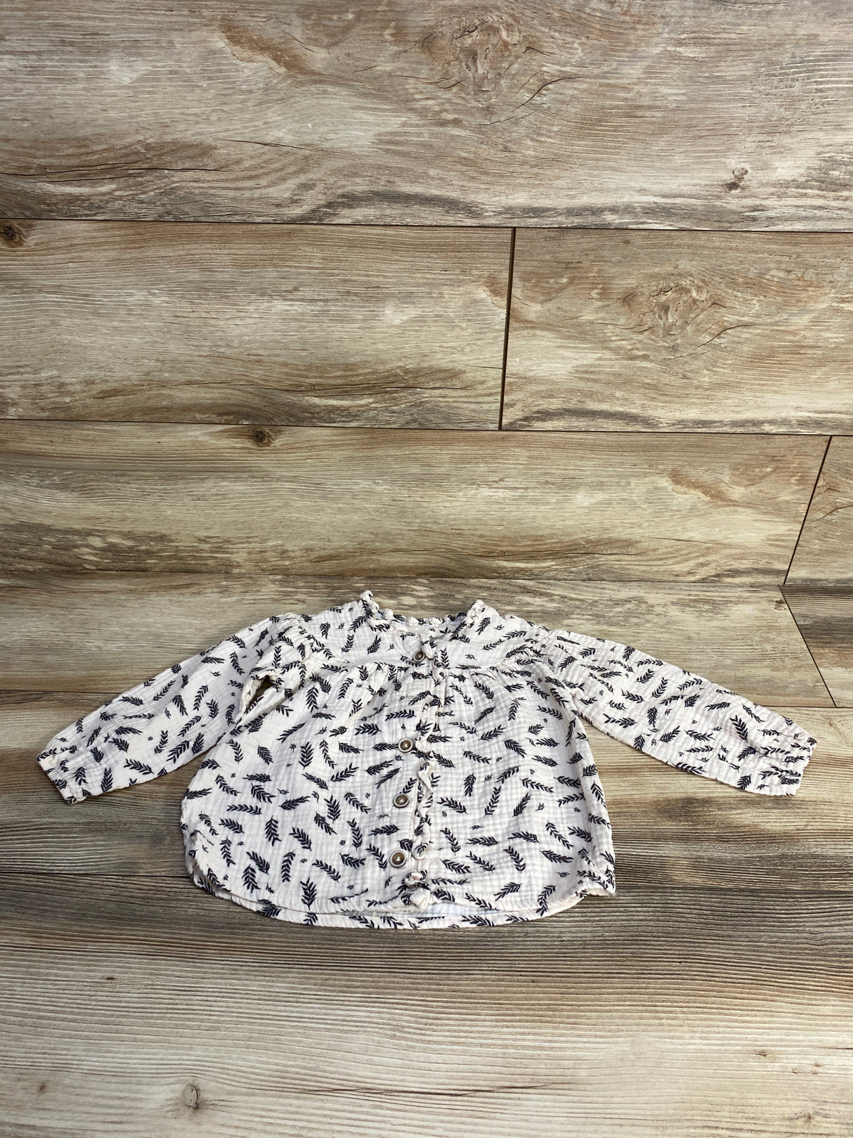 Jessica Simpson Long Sleeve Top White sz 2T