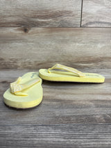 Cat & Jack Ava Flip Flops Yellow sz 13c/1Y