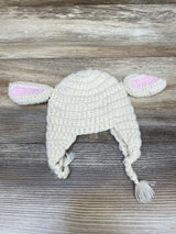 Mud Pie Little Lamp Crochet Hat Beige sz Newborn