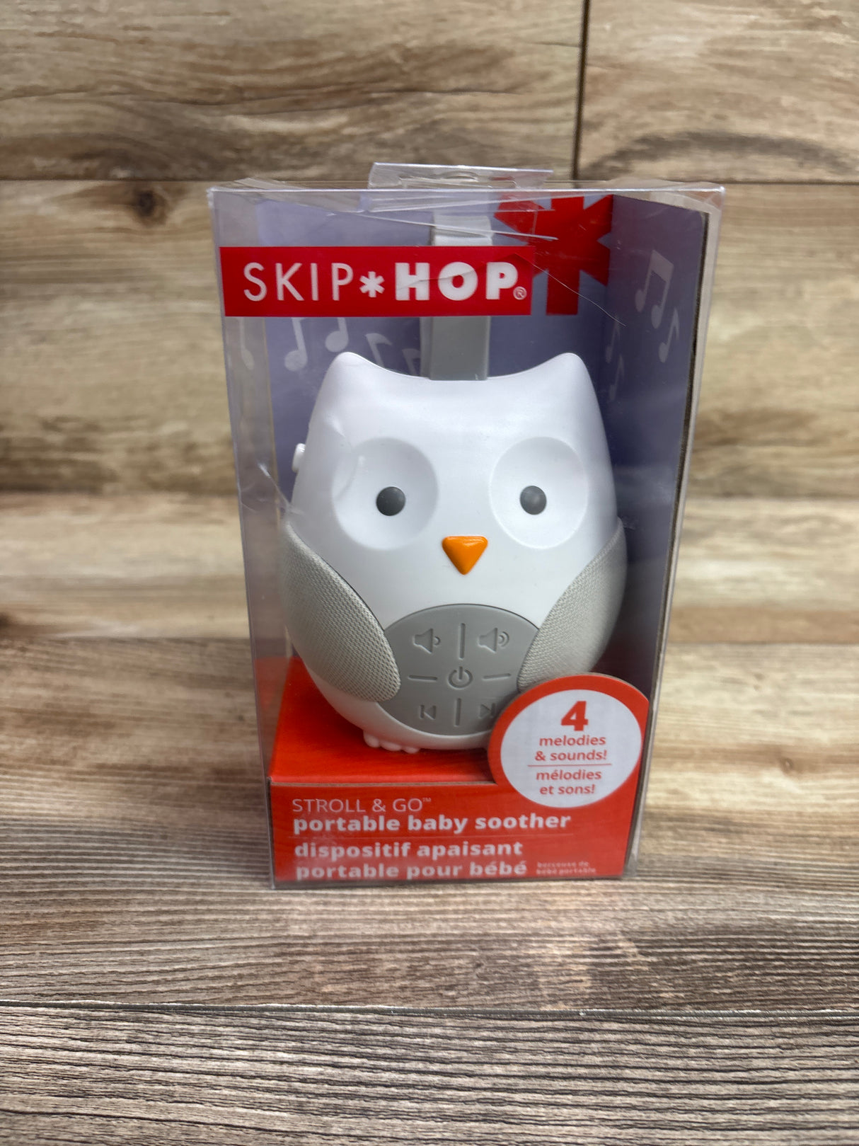 NEW Skip Hop Stroll & Go Portable Owl Soother