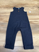 NEW Old Navy Henley Tank Romper Navy sz 6-12m