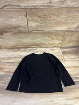 Okie Dokie 'Mom's Lil Man Dad's Biggest Fan' Shirt Black sz 2T