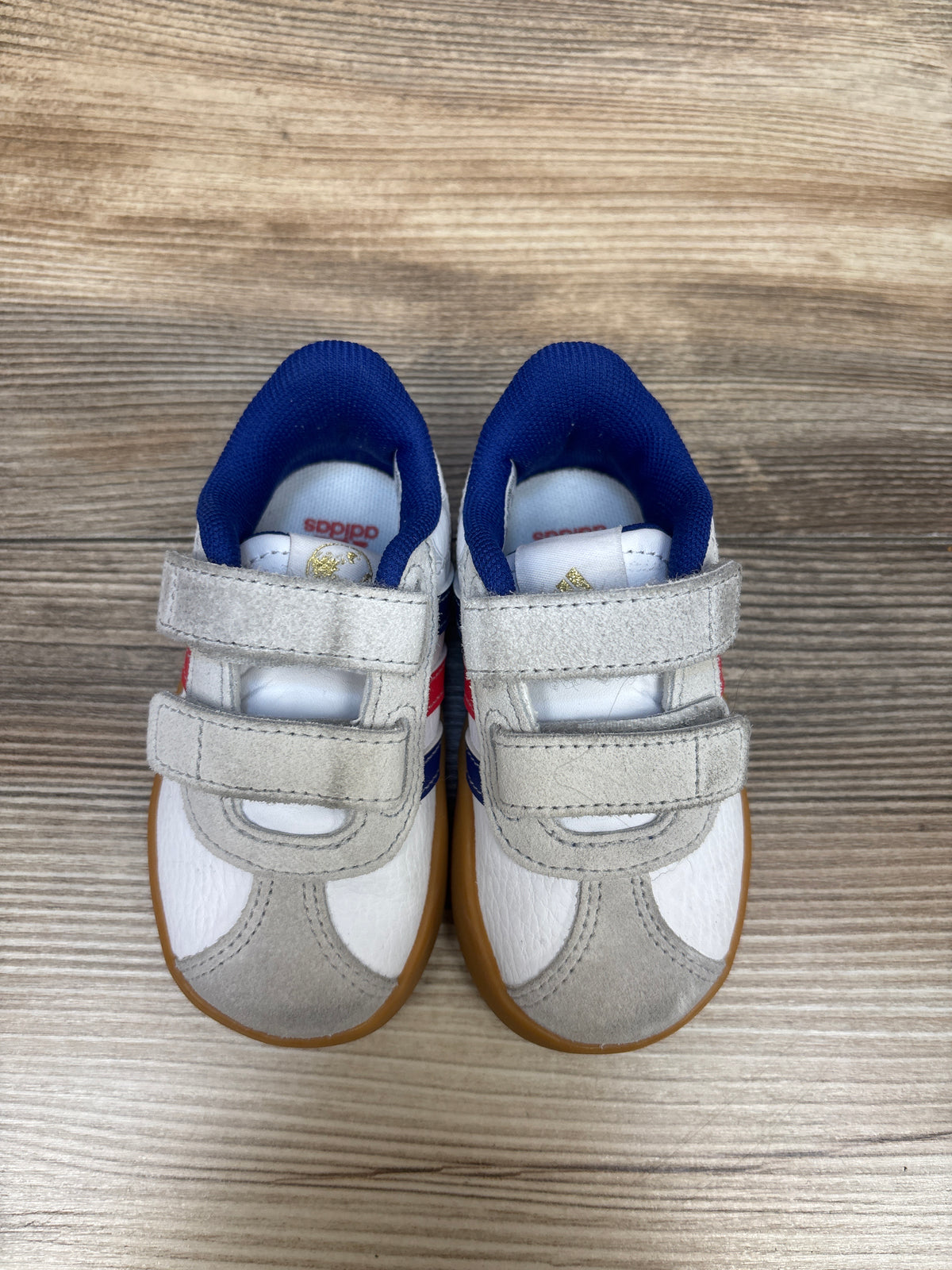 Adidas VL Court 3.0 Hook & Loop Sneakers White sz 5c*