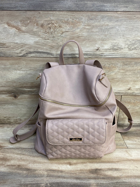 Luli Bebe Monaco Diaper Bag Dusty Rose - Me n Mommy To Be