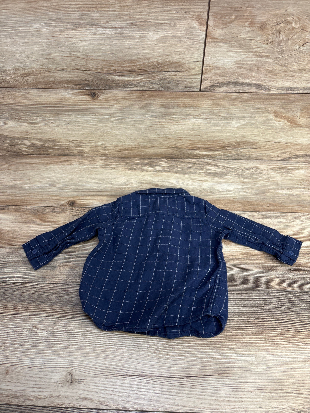 H&M Long Sleeve Shirt Navy sz 6m