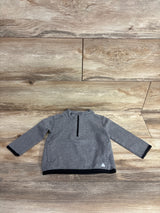 Gap Fit 1/4 Zip Pull Over Jacket Grey sz 18-24m