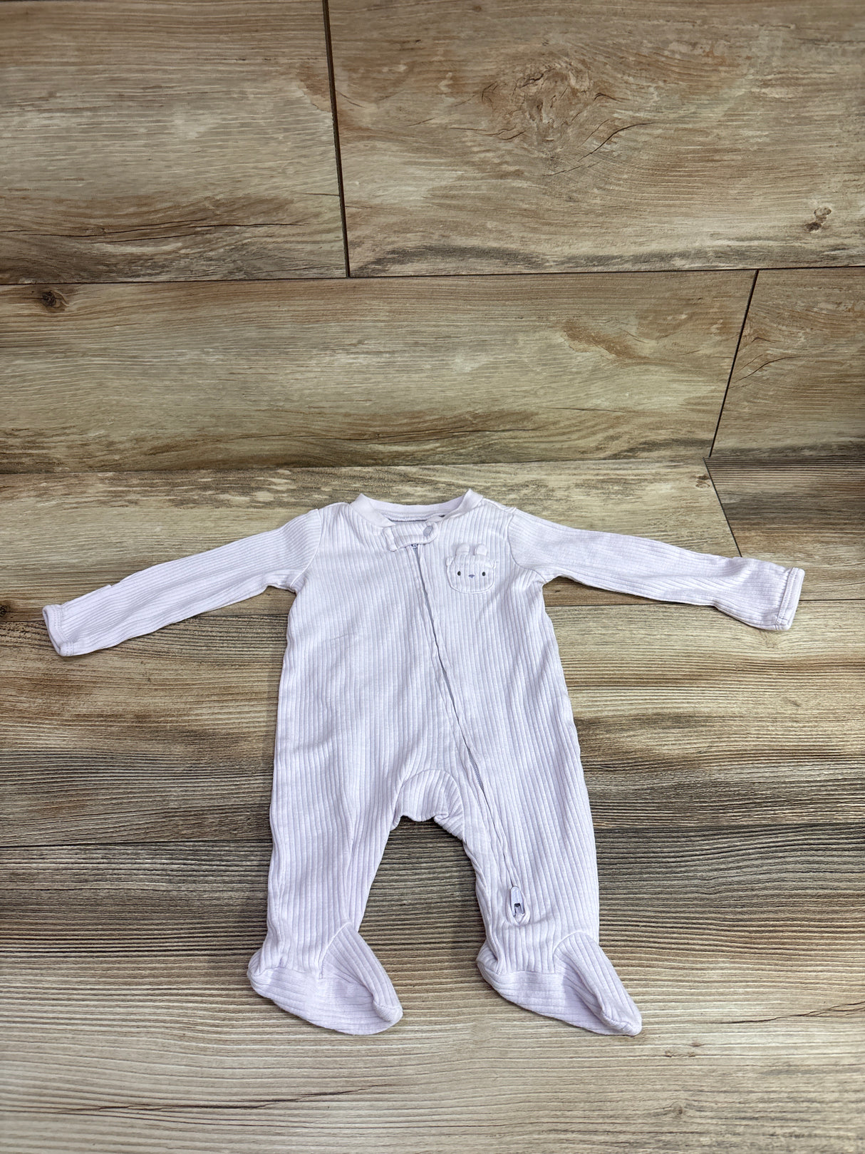 Carter's Ribbed Sleeper Purple sz Newborn